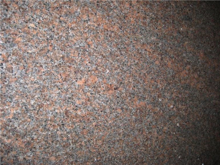Dakota Mahogany Granite Tile & Slab, United States Red Granite