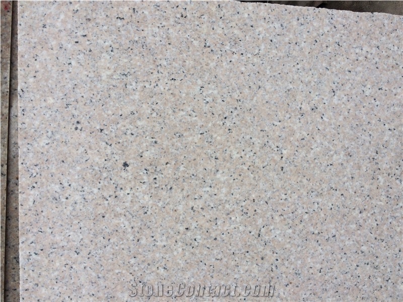 Ganzi Cherry White Granite Tile China Pink Granite Tile & Slab