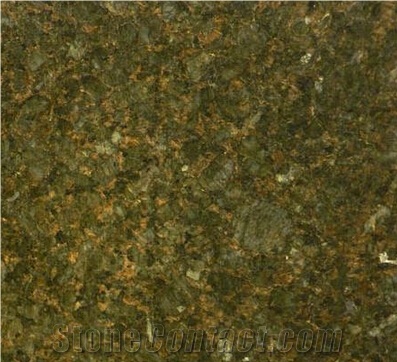 Golden Eye Granite Slabs & Tiles, China Green Granite