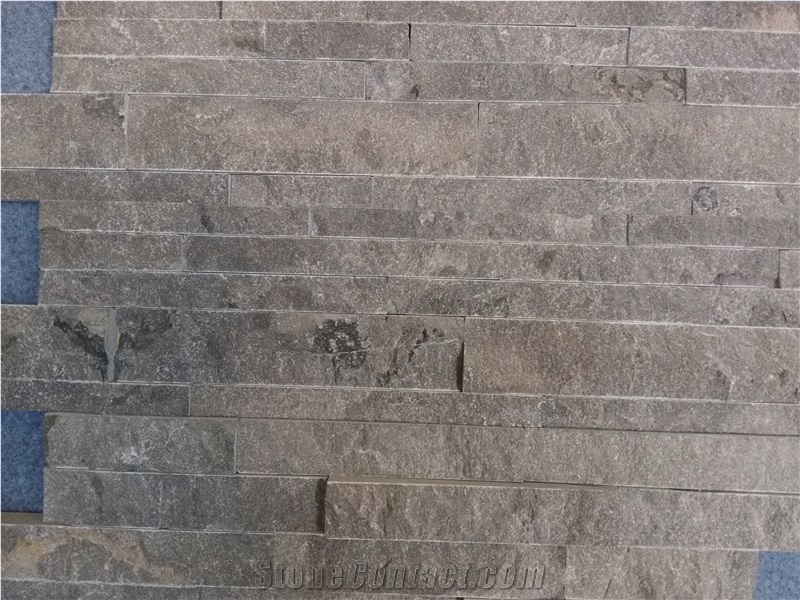 China Blue Limestone Cultured Stone Wall Cladding, Wall Decor,Veneer