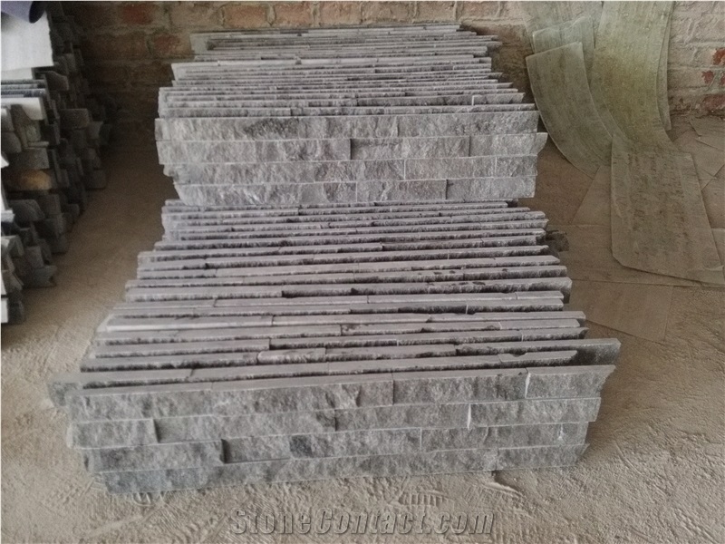 China Blue Limestone Cultured Stone, Wall Covering,Limestone Wall Pattern,Limestone Wall Cladding,