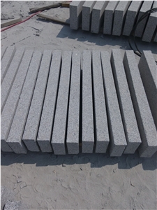 China G341 Grey Granite Granite Kerbstone for Italy Market,Side Stone,Road Stone,Curbstone