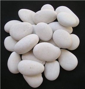 White Kupang Beach Natural Pebbles Stone