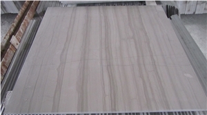 Guizhou Wood Line Marble Slabs & Tiles, China Grey Marble