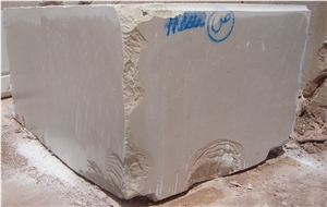 Cream Marfil Marble Blocks, White Marble Blocks Iran