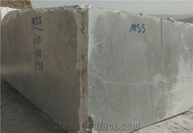Persian Grey Marfil Marble Block