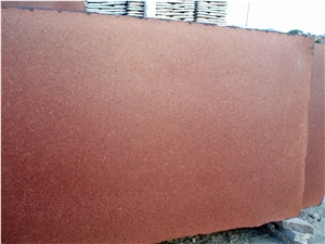China Red Granite Tile Strip Slab