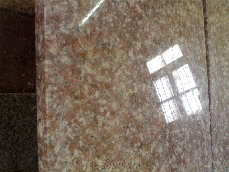 Cheapest Polished Red Granite Tiles/Granite Flooring (G687 Granite Peach Red), China Red Granite