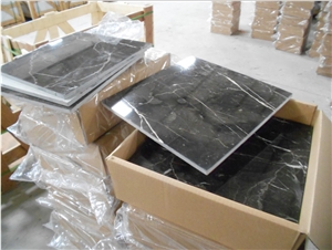 China a Grade China Dark Emperador Marble Slabs & Tiles by Factory Price