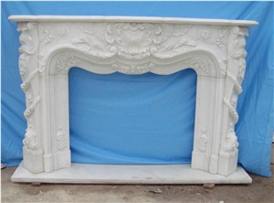 China Natural Marble Fireplace Best Price