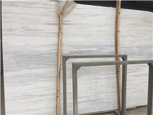 China White Wood Grain Royal Marble Slabs & Tiles