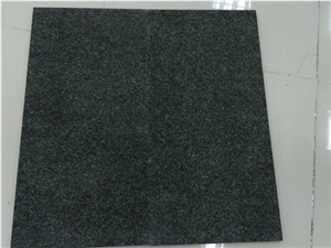Green Galaxy Granite Tiles, China Green Granite