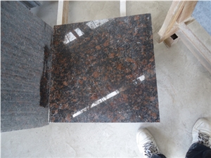 Hot Imported Granite Tan Brown Tile-With Top Grade Quality for High End Project, India Brown Granite