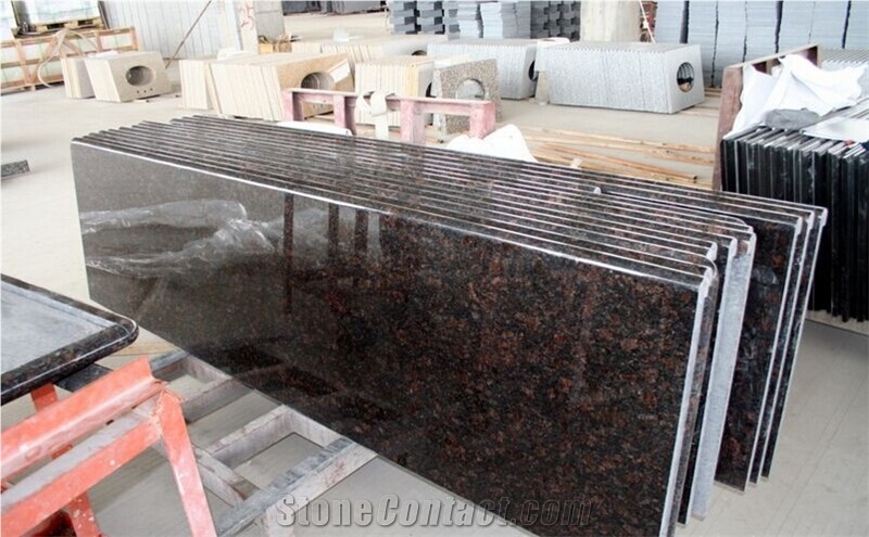 Popular Imported Polished Granite Tiles, Tan Brown Granite Tiles & Slabs Sales Promotion