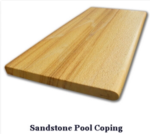 Quarry Owner Chinese Factory Teakwood Sandstone Pool Coping, Teakwood Yellow Sandstone Pool Coping