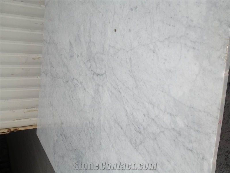 White Marble Carrara White Polished Marble Tile/Slabs Selling, Carrara Grigio Curva White Marble