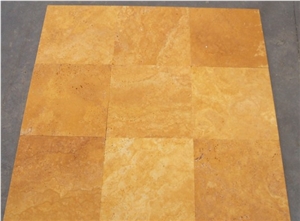 Sivas Yellow Travertine Tiles
