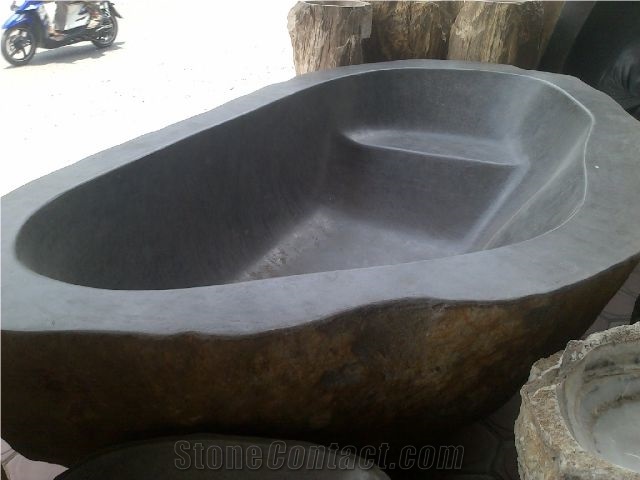 River Stone Bathtub, Black Stone Bath Tubs