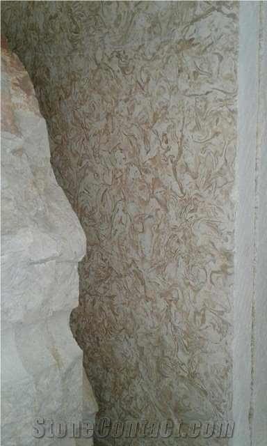 Sea Shades Limestone Tiles & Slabs, Beige Polished Limestone Flooring Tiles, Walling Tiles