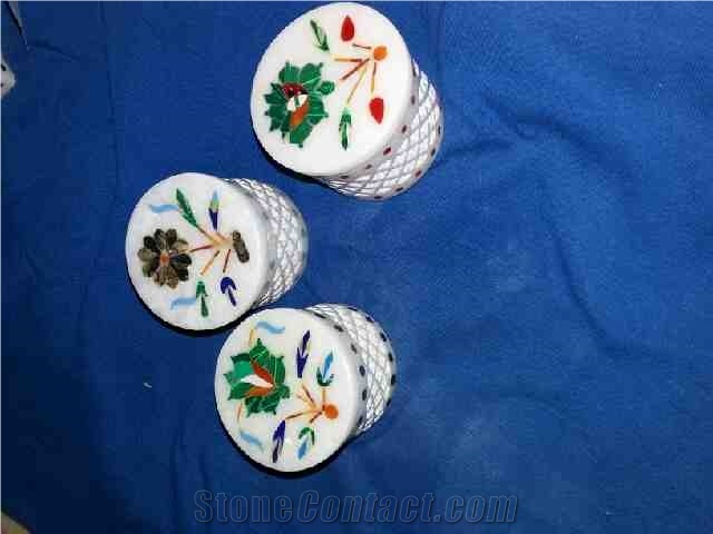 Marble Boxes - Marble Jewelry Box Wholesale Trader