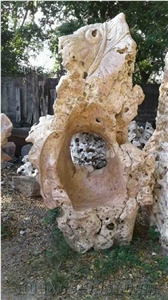 Abstract Natural Marble Arts Garden Ornaments