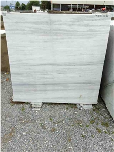 Dungri Straight Line White Marble Tiles & Slabs