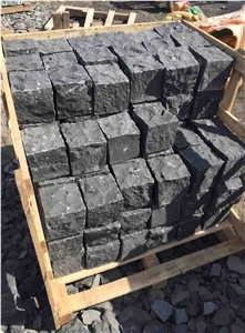 Black Basalt Cube, China Black Basalt Paver