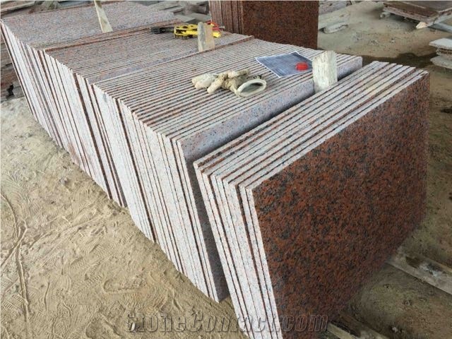 Cheap Granite Maple Red Polish Tiles Stone