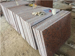 Cheap Granite Maple Red Polish Tiles Stone