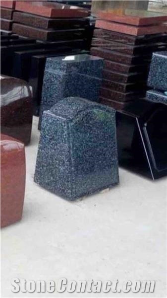 Pepper Black Granite, Green Granite Graveyard Products