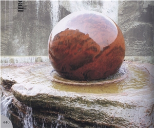 Floating Ball Fountain Granite Sphere Ball Fountai