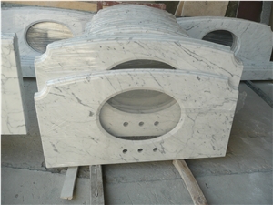 White Marble Vanitytop,Marble Stone Countertop