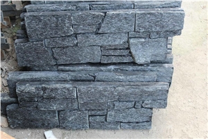 Black Quartzite Schist Panel Cladding