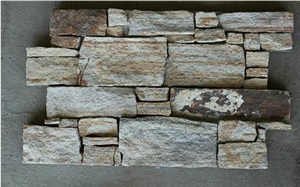 Cement Back Exterior Wall Stone Panel