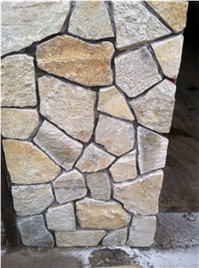 Irregular Flagstone Loose Wall Stone Paving