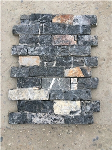 Ledger Panel Stacked Stone Veneer