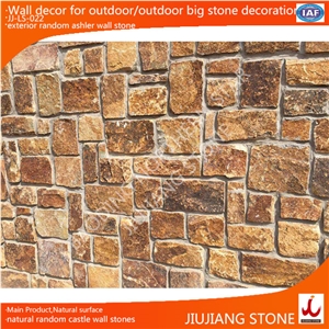Outdoor Wall Stone,Castle Stone Stacked Dry Stone