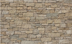 Tiger Yellow Feature Wall Stone