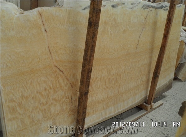 China Honey Onyx Polished Slabs,Yellow Onyx Stone