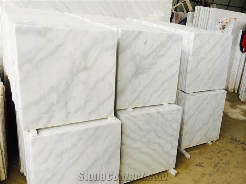 Guangxi White Marble Slab,China White Marble Tile