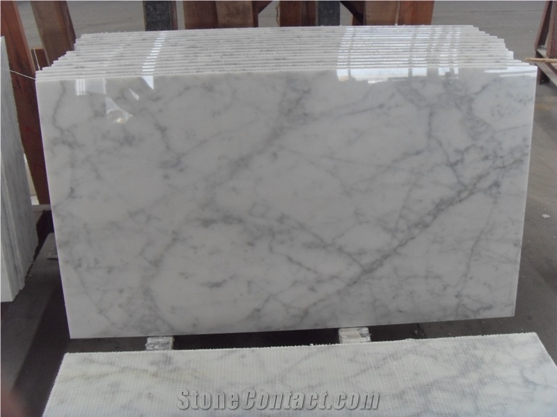 Italy Bianco Carrara White Marble Slab and Tile