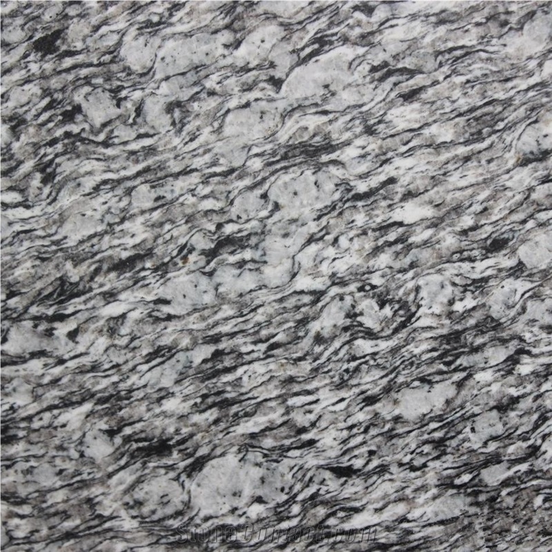 Seawave White Granite Slab,Spray White Granite