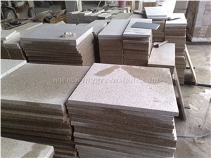 G682 Flamed, Yellow Rust Floor Covering, Winggreen