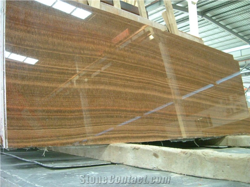 Gold Wooden Marble Slabs