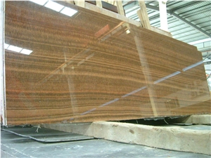 Gold Wooden Marble Slabs