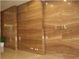 Golden Wooden Marble Slabs,Wall Cladding Tiles
