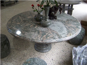 Huaan Jade Stone Garden Table Top,Exterior Furniture