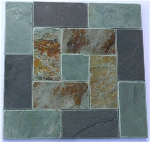 Slate Mosaics Tiles,Kitchen Flooring Tiles,Walling