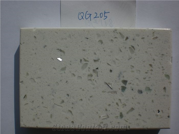White Crystal Quartz Stone,Solid Surface Slabs