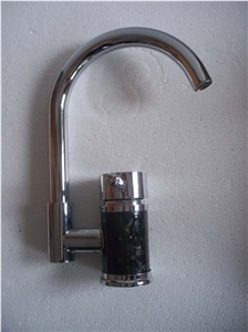Emperador Dark Marble Faucet Mixer Tap Sink Basin